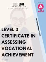 Distance Learning L3 Certificate in Assessing Vocational Achievement